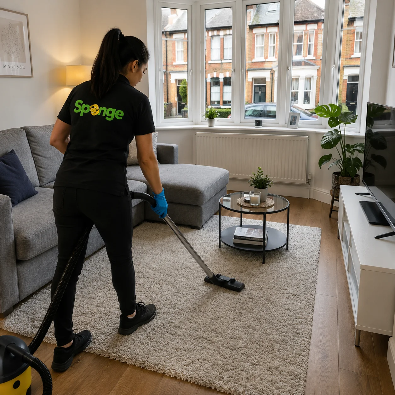 Sponge cleaning service